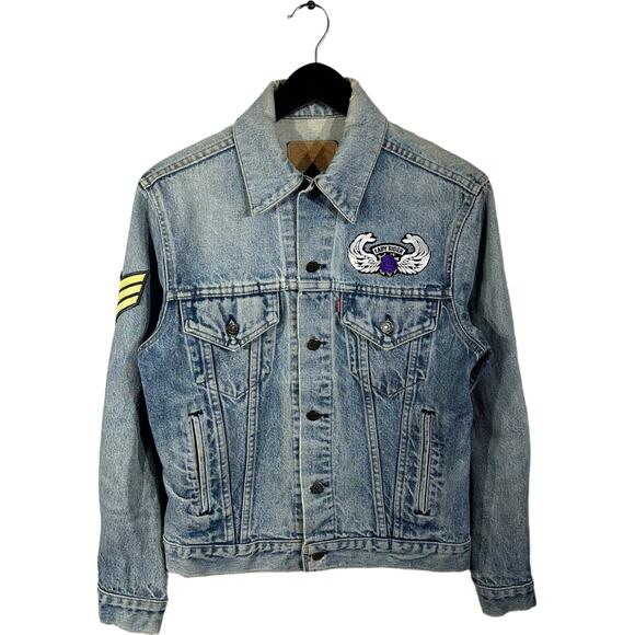 Vintage Lady Rider WWJD Denim Jacket - Picture 1 of 4